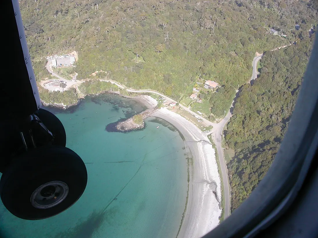 Flying over Stewart Island - 8604765359