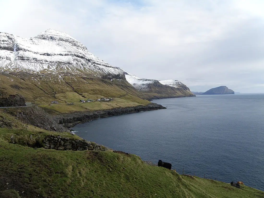 Skælingur and the West Coast of Streymoy Faroe Islands