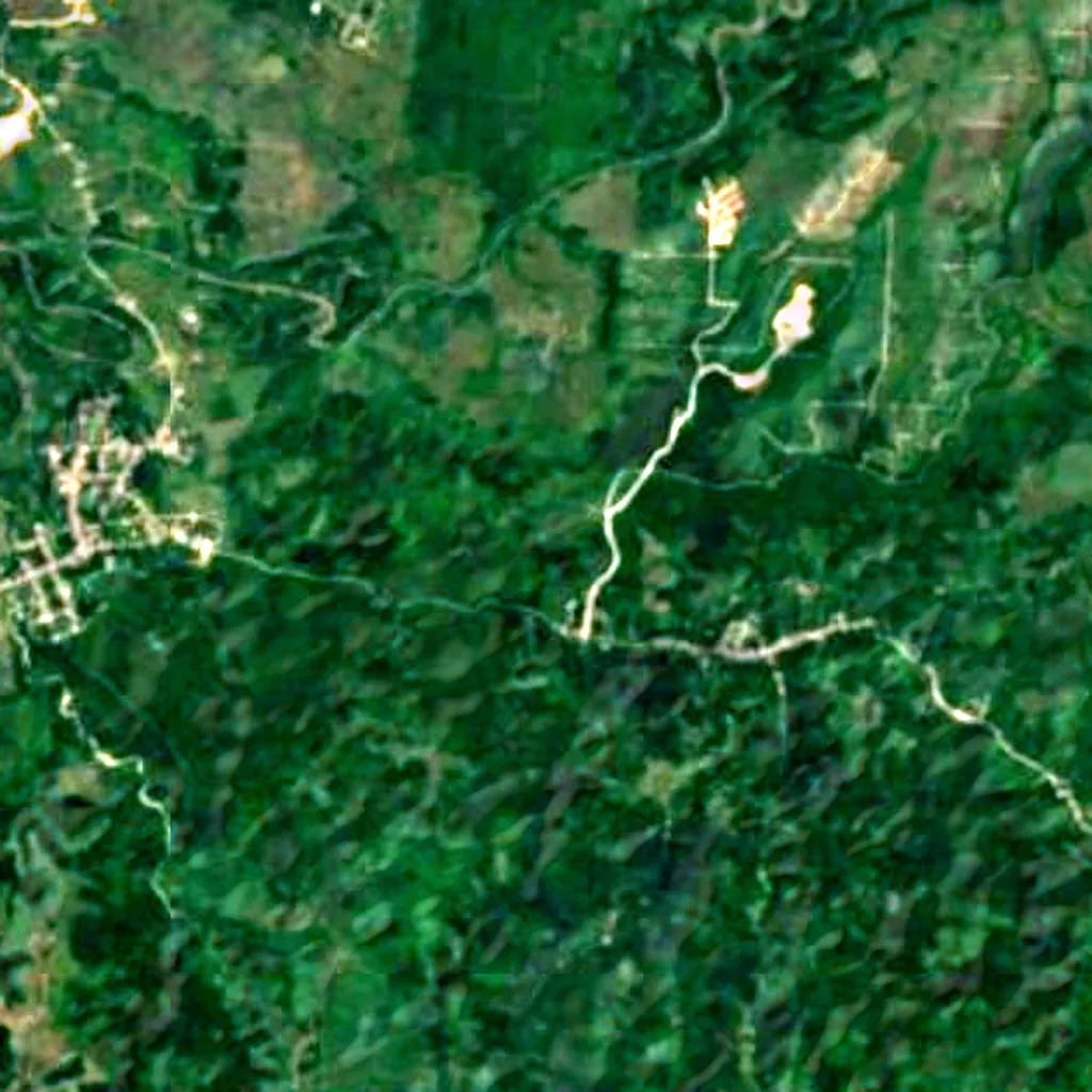 Sulawesi seen from above (Sentinel-2)