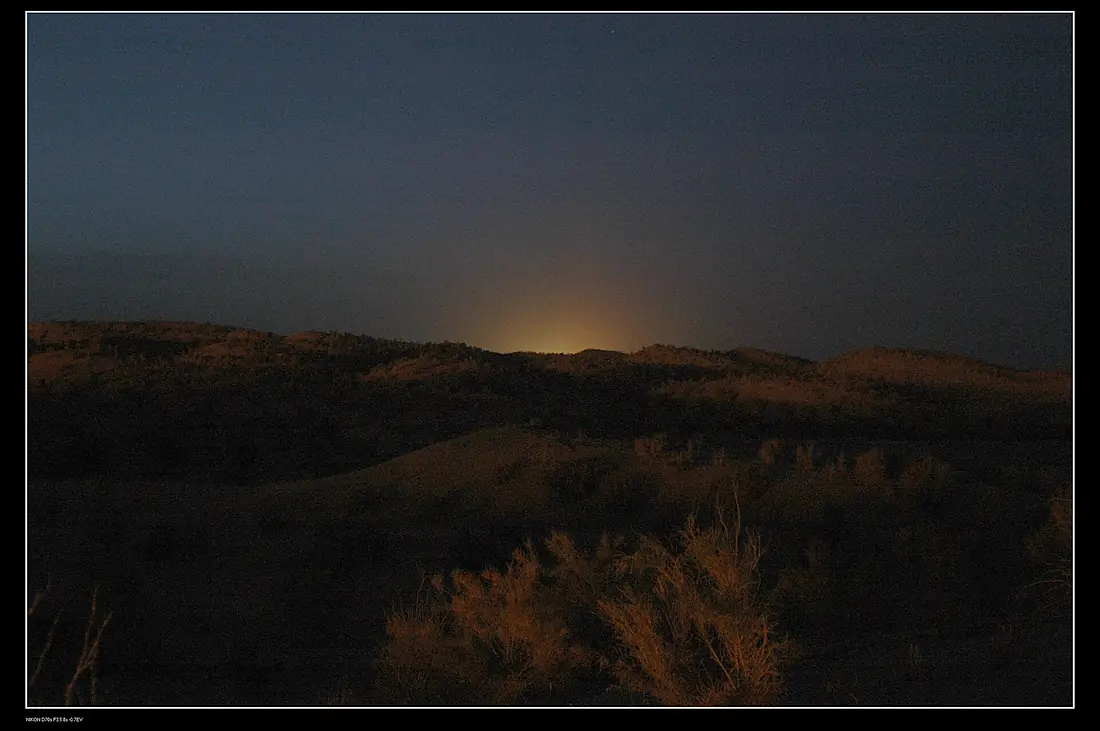 Desert sunrise - panoramio
