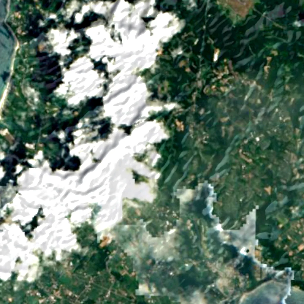 Tanegashima seen from above (Sentinel-2)