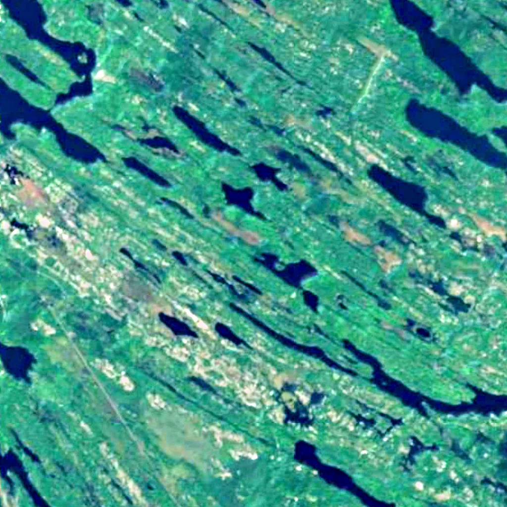 Torrance Barrens seen from above (Sentinel-2)