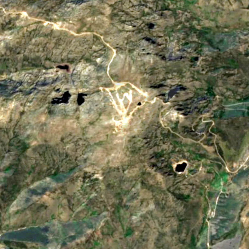Torre seen from above (Sentinel-2)