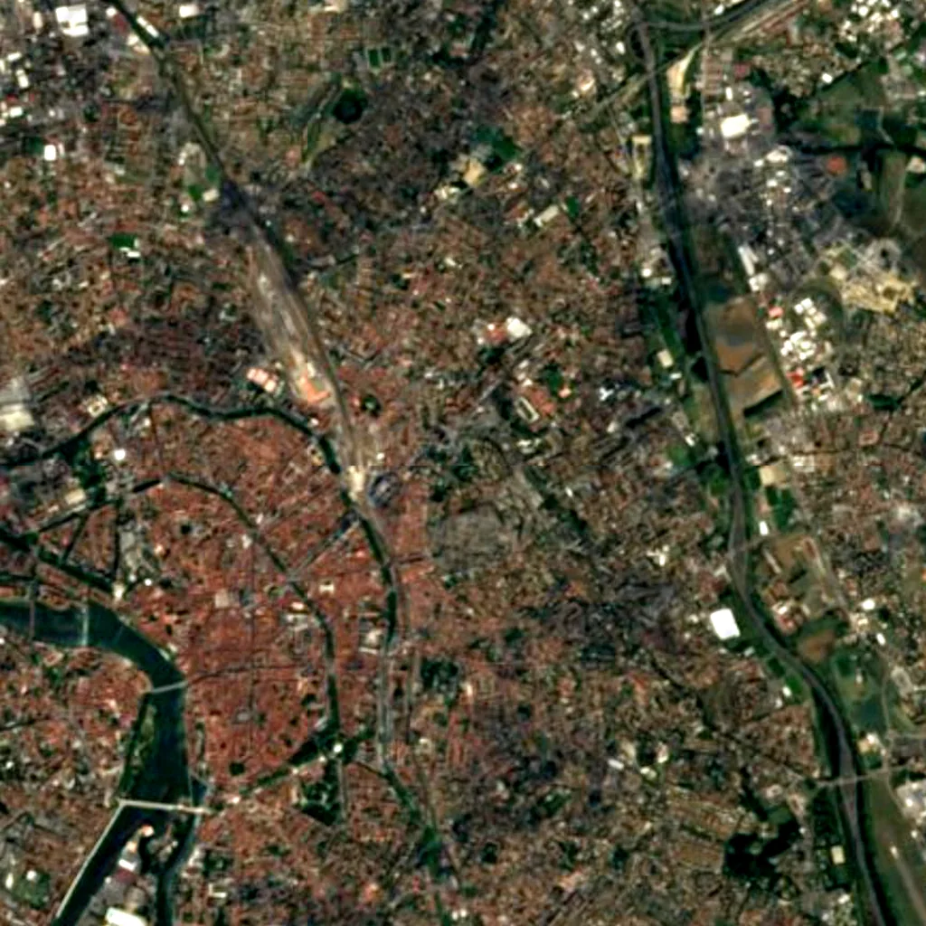 Toulouse Observatory seen from above (Sentinel-2)