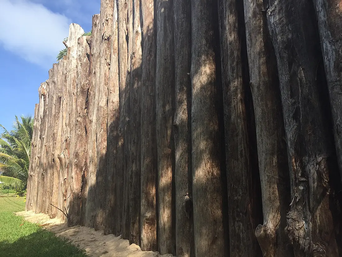 Mur d'enceinte Fort George