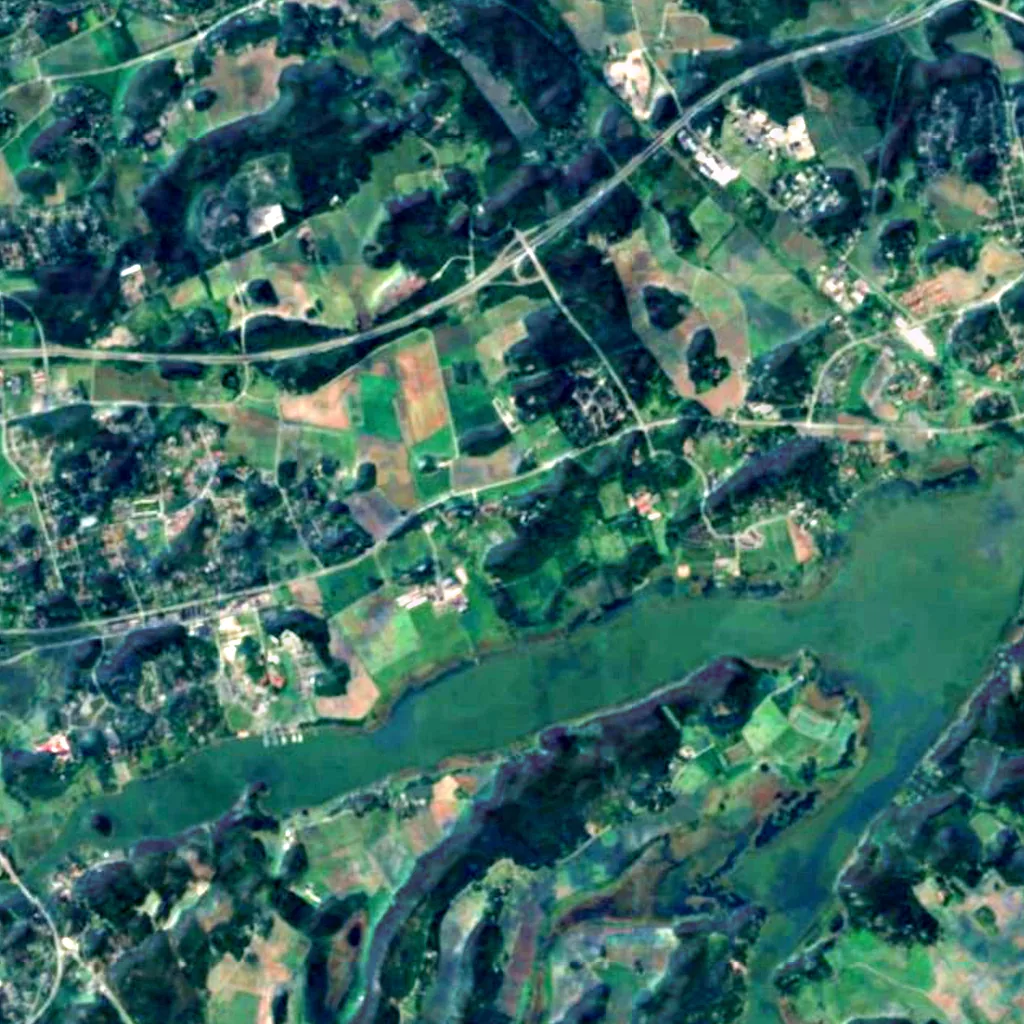 Tuorla Observatory seen from above (Sentinel-2)