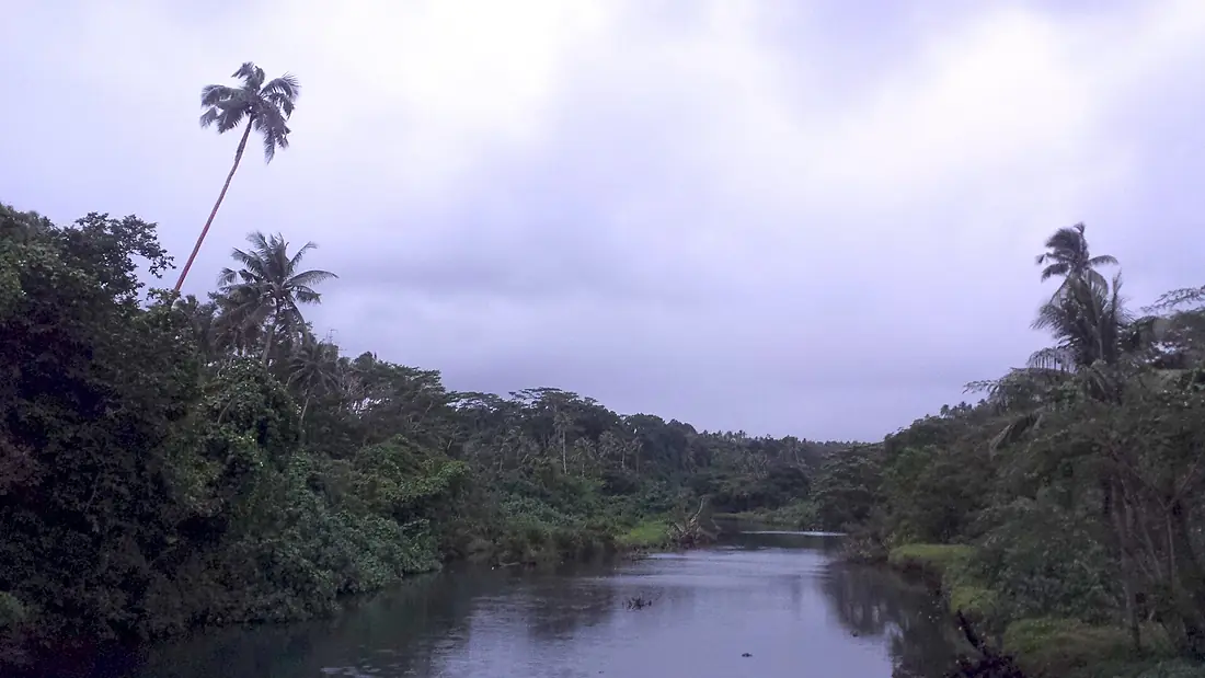 Mulivaifagatola River, Upolu, Samoa - August 2016