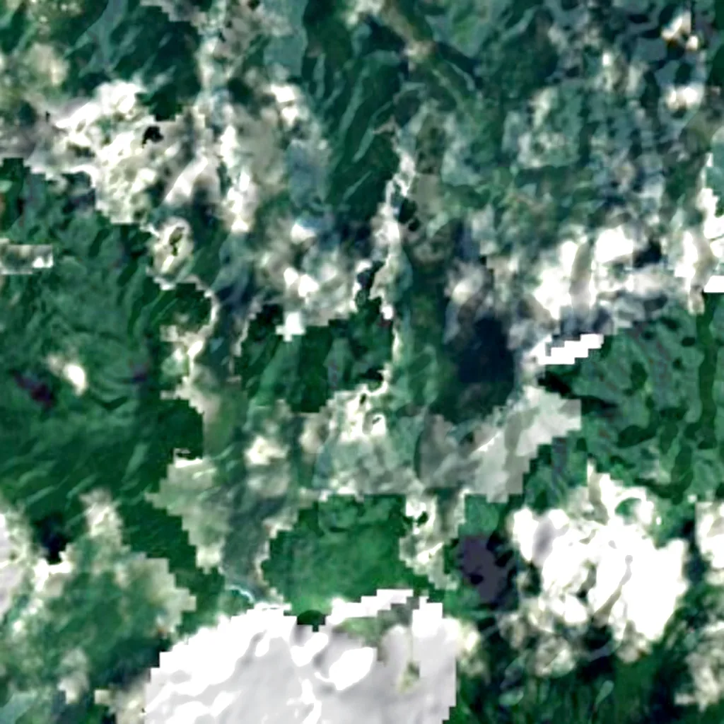 Upolu seen from above (Sentinel-2)