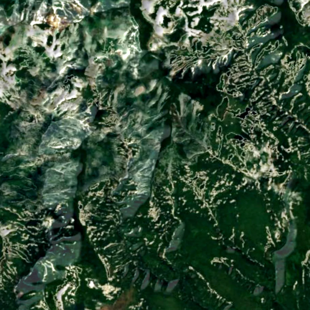 Urup seen from above (Sentinel-2)
