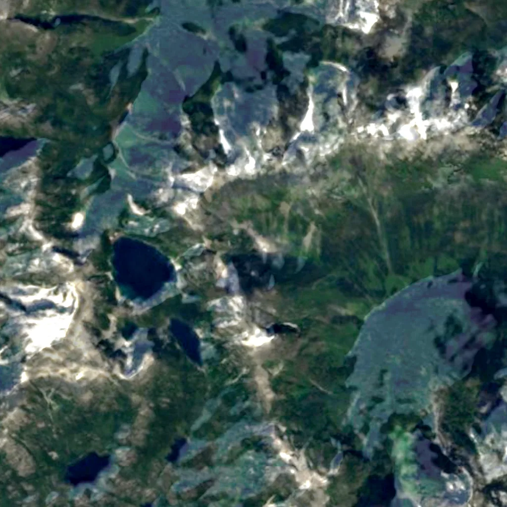 Vancouver Island seen from above (Sentinel-2)