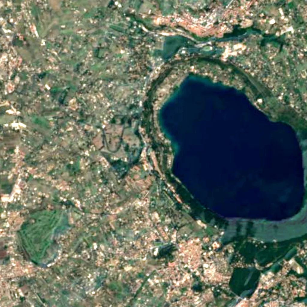Vatican Observatory seen from above (Sentinel-2)