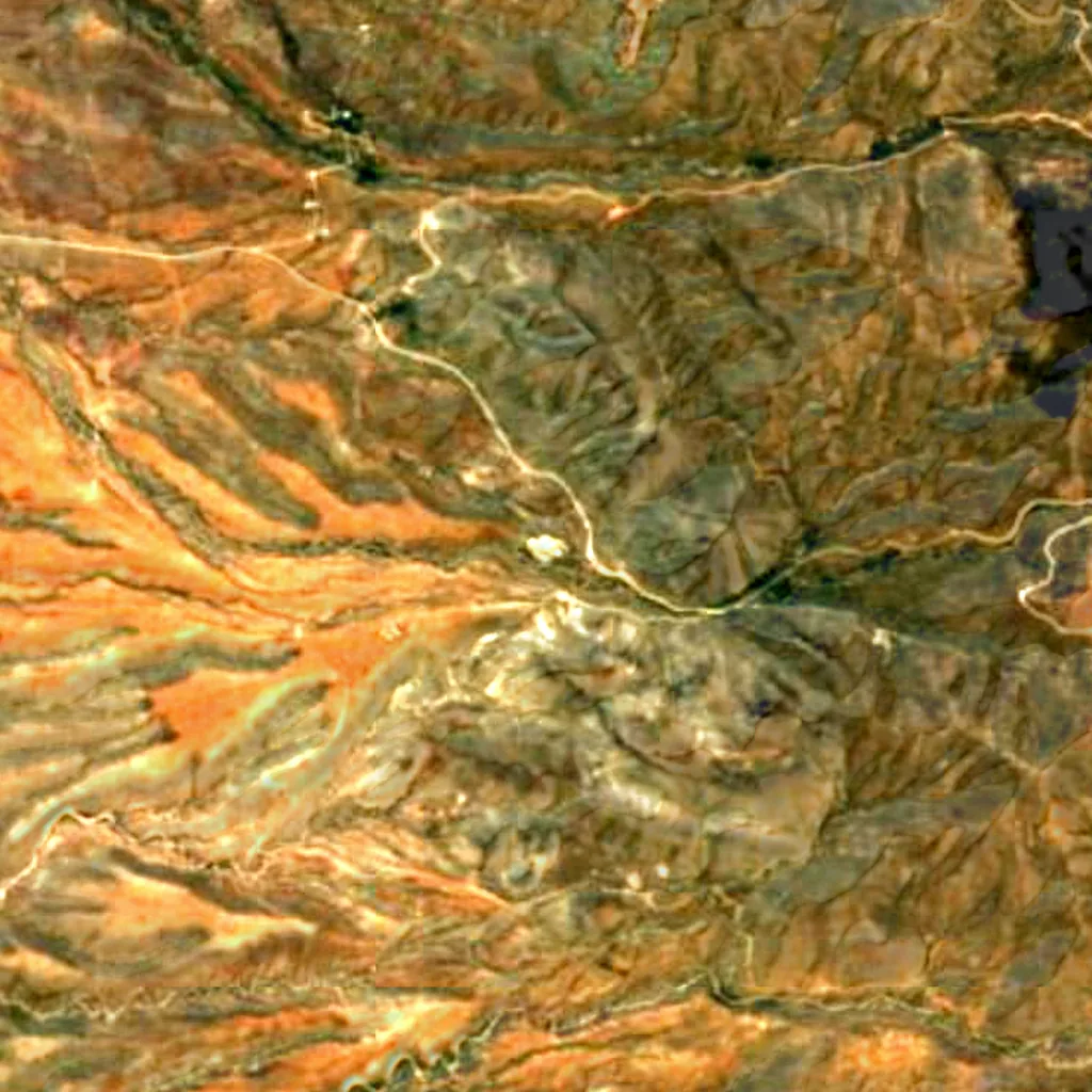 VERITAS seen from above (Sentinel-2)