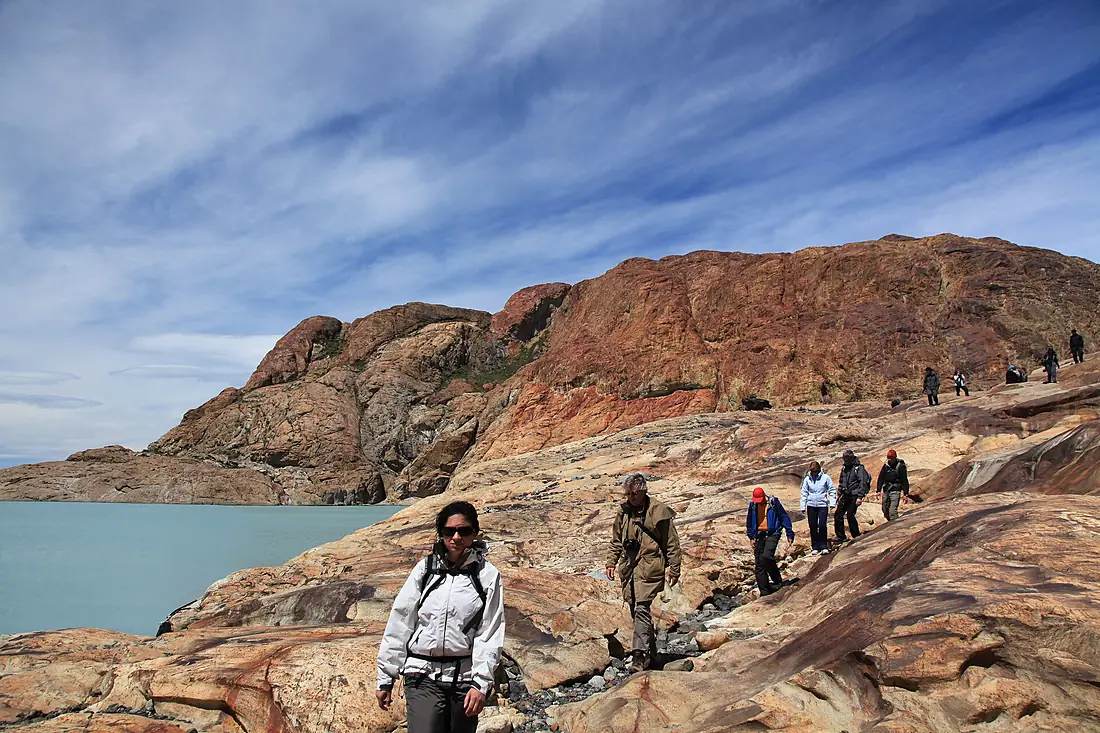 Hike back from Viedma Glacier (5465482195)