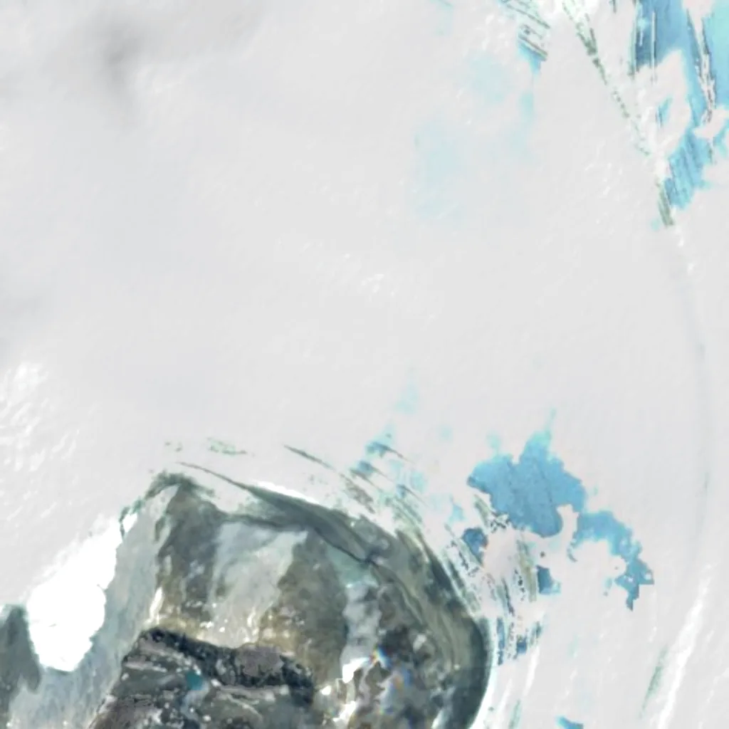 Viedma seen from above (Sentinel-2)