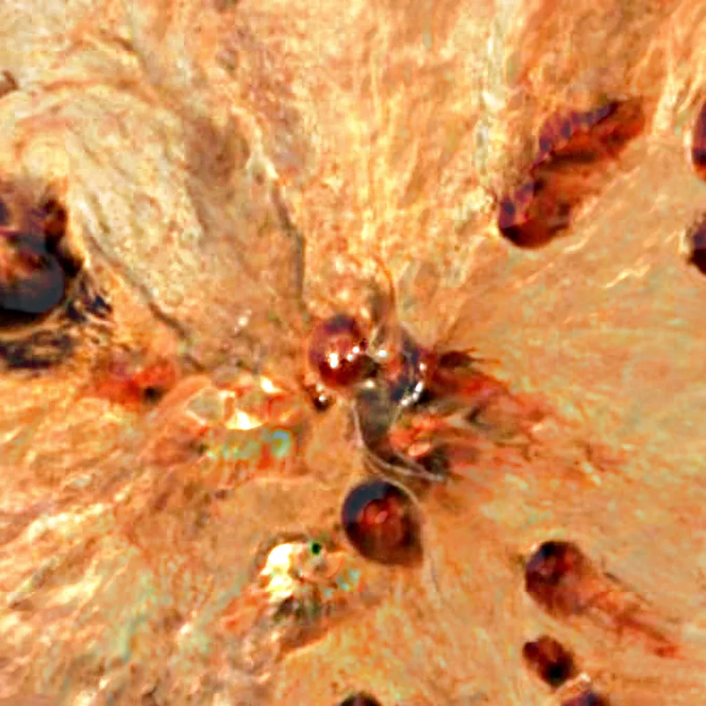W. M. Keck Observatory seen from above (Sentinel-2)