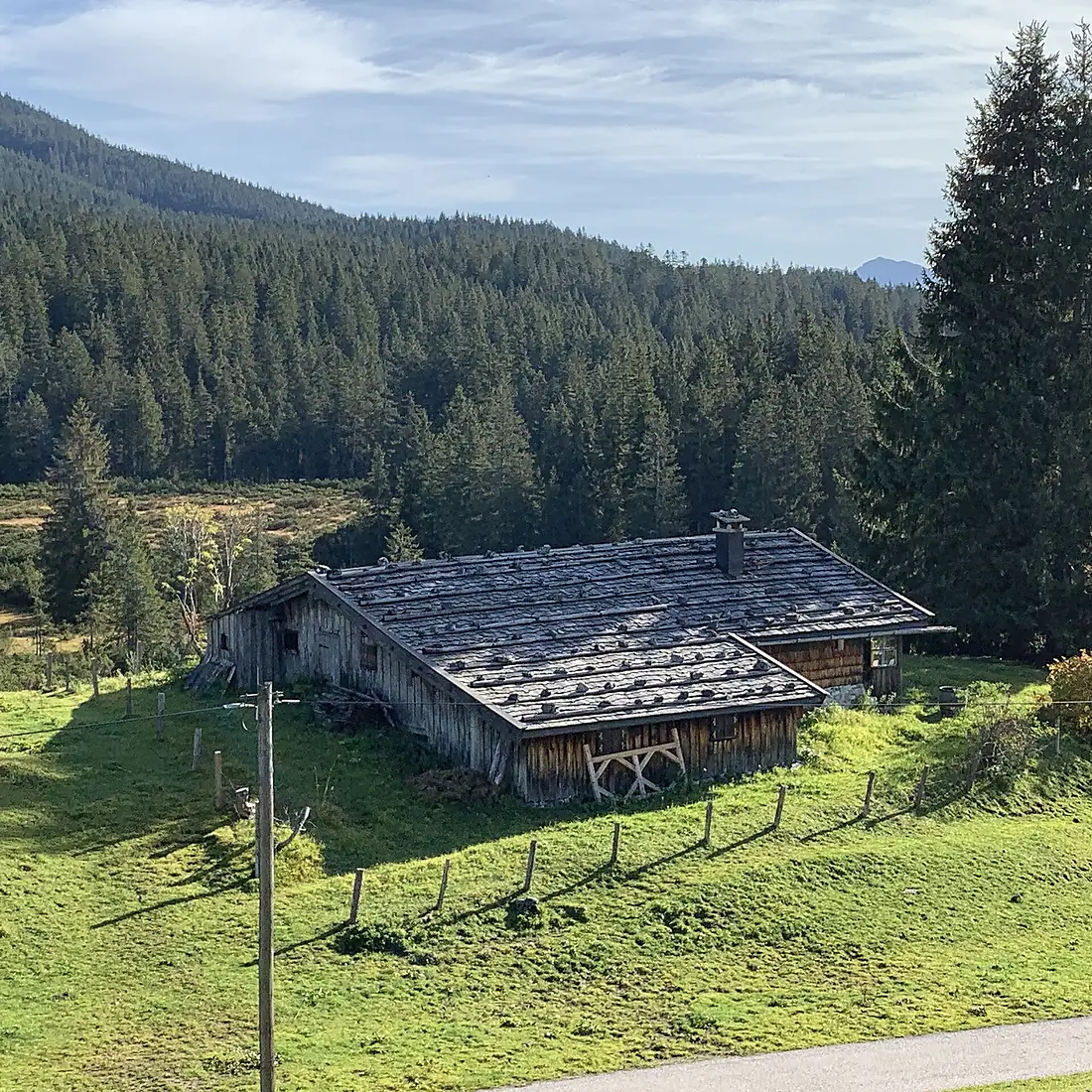 GER — BY — Landkreis Traunstein — Reit im Winkl — Winklmoos-Alm — Klammweg 10 (oben)