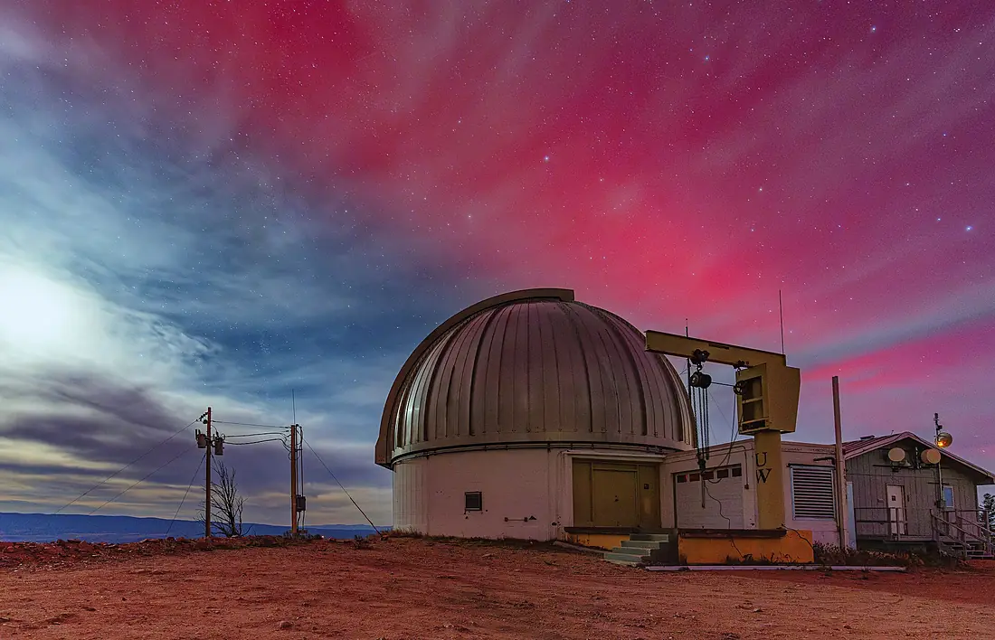 WIRO - University of Wyoming Infrared Observatory at Jelm Mountain - Aurora