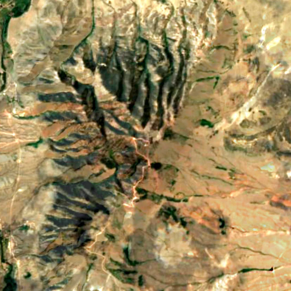 Wyoming Infrared Observatory seen from above (Sentinel-2)