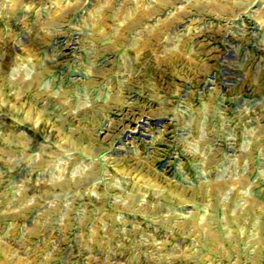 Yolyn Am seen from above (Sentinel-2)